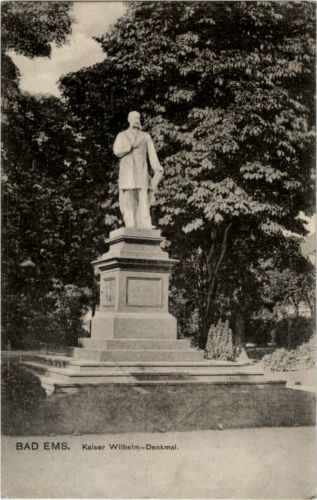 Bad Ems - Kaiser Wilhelm Denkmal
