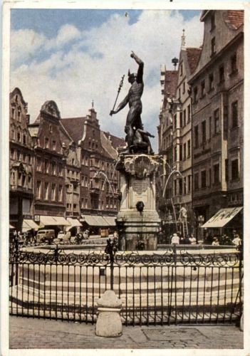 Augsburg - Merkur Brunnen