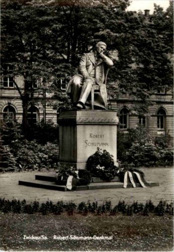 Zwickau - Robert Schumann Denkmal
