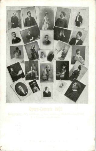 Konstanz - St. Gallen - Davos- Solothurn - Biel - La Chaux de Fonds - Operntournee 1903