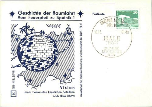 Raumfahrt - Hale - Sonderstempel Berlin