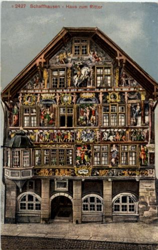 Schaffhausen - Haus zum Ritter