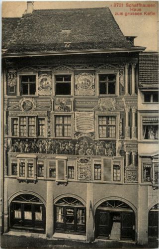 Schaffhausen - Haus zum grossen Kefin