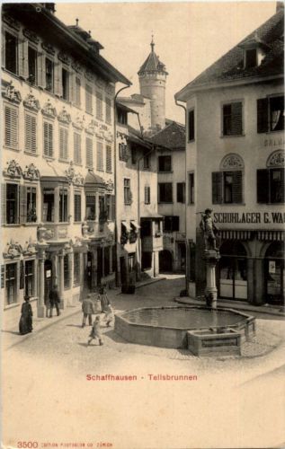 Schaffhausen - Tellsbrunnen