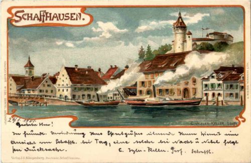 Schaffhausen - Litho