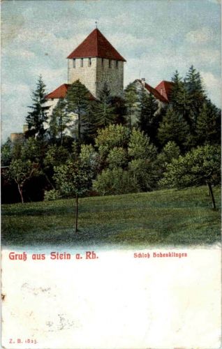 Gruss aus Stein am Rhein - Schloss Hohenklingen