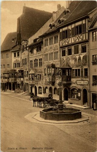 Stein am Rhein - Bemalte Häuser