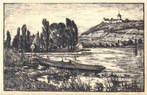 Stein am Rhein - Künstlerkarte Carl Meyer