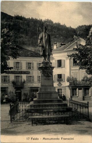 Faido - Monumento Franscini