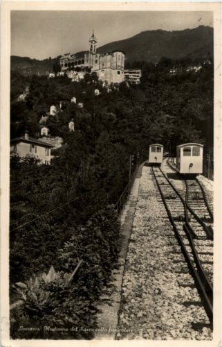 Locarno - Madonna del Sasso colla funicolare