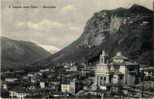Veduta dalla torre - Mendrisio