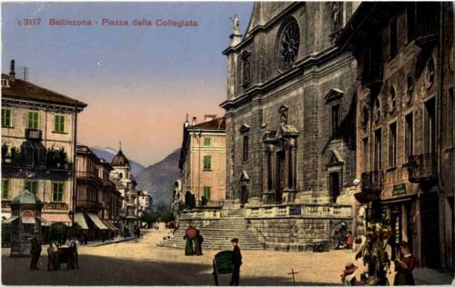 Bellinzona - Piazza della Collegiata