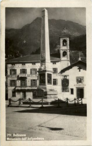 Bellinzona - Monumento dell Indipendenza