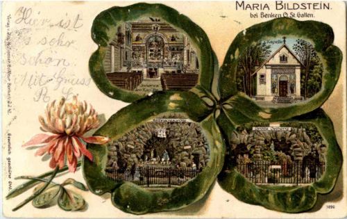 Maria Bildstein bei Benken - Litho Kleeblatt