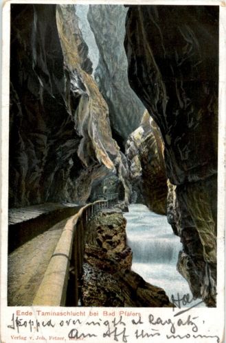 Taminaschlucht bei Pfäfers