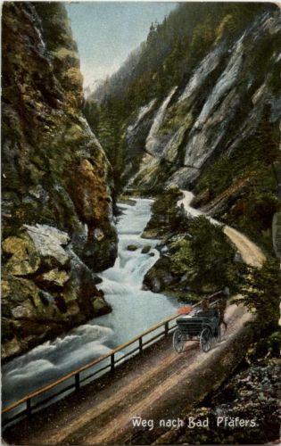 Weg nach Bad Pfäfers