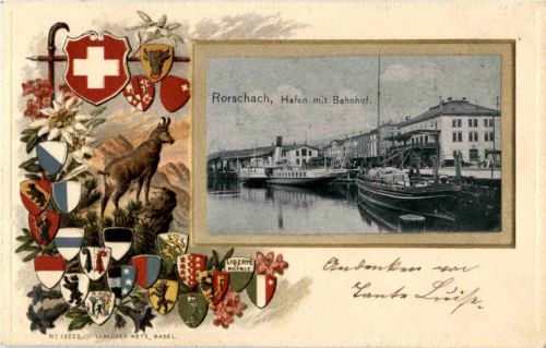 Rorschach - Prägekarte