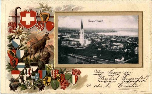 Rorschach - Prägekarte