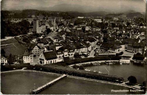 Rapperswil - Flugaufnahme