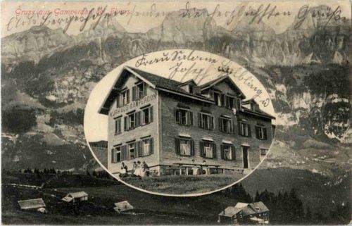 Gruss aus Gamperdorf bei Flums