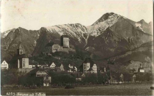 Sargans mit Falknis