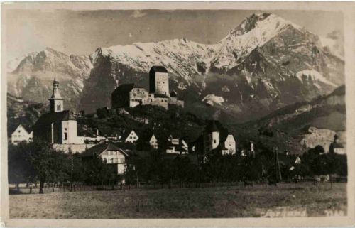 Sargans mit Falknis