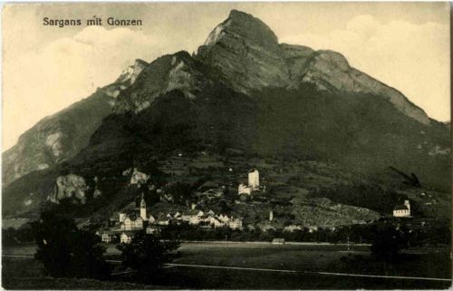 Sargans mit Gonzen