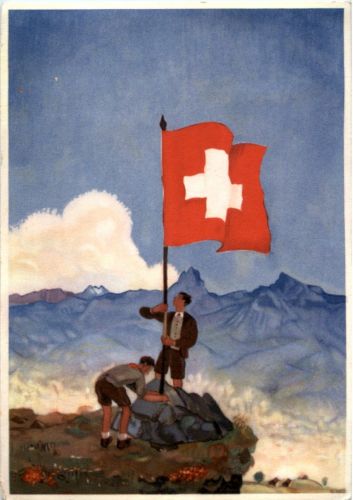 Bundesfeierkarte 1939