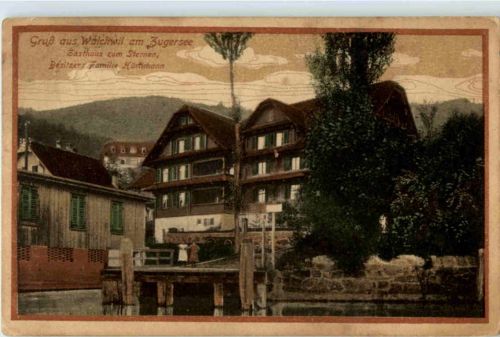 Gruss aus Walchwil - Gasthaus zum Sternen