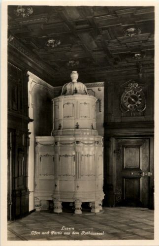 Luzern - Ofen aus dem Rathaussaal