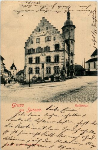 Gruss aus Sursee - Rathaus