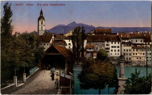 Olten - Die alte Aarebrücke