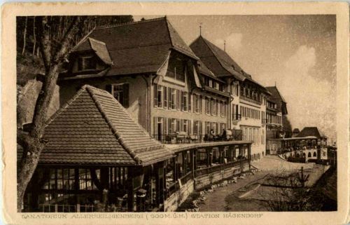 Sanatorium Allerheiligenberg - Station Hägendorf