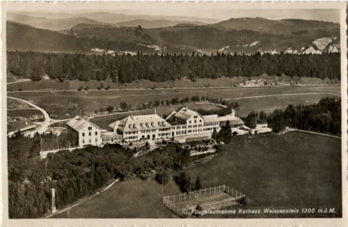 Fliegeraufnahme Kurhaus Weissenstein
