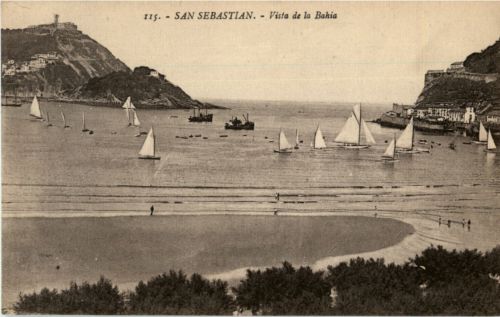 San Sebastian - Vista de la Bahia