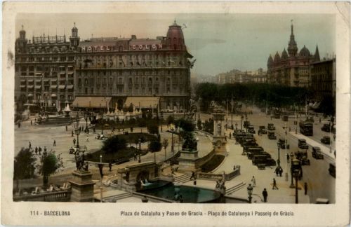 Barcelona - Plaza de Cataluna