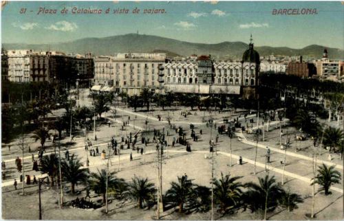 Barcelona - Plaza de Cataluna