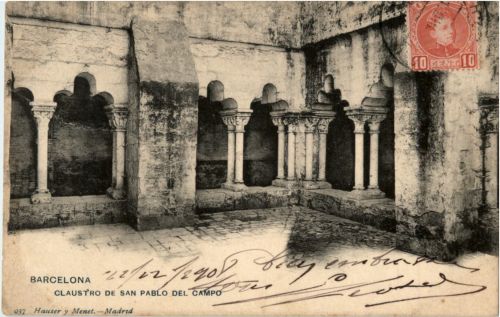 Barcelona - Claustro de San Pablo del Campo