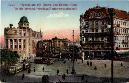 Wien - Aspernplatz mit Urania