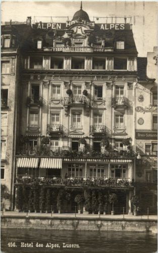 Luzern - Hotel des Alpes