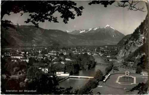 Interlaken mit Strandbad