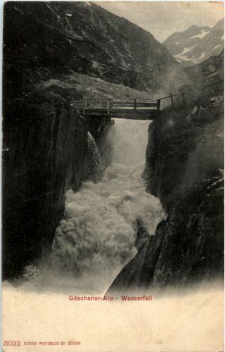 Göschener Alp - Wasserfall