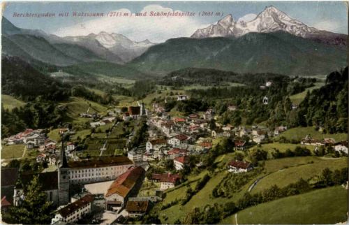 Berchtesgaden mit Watzmann