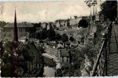 Luxembourg - Chemin de la Corniche