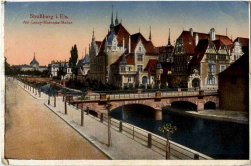 Strassburg im Elsass - Am Lezay Marnesia Staden