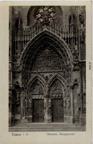 Thann i Elsass - Münster