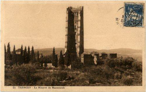Tlemcen - Le Minaret de Mansourah
