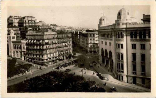 Alger - Carrefour de la rue d Isly