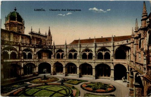 Lisboa - Claustro dos Jeronymos