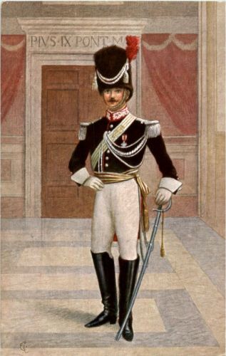 Vaticano - Gendarme in grande uniforme